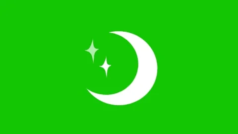 Moon Green Screen Animation Effect 스톡 동영상 341448799