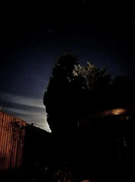 Moon hiding Stock Photos