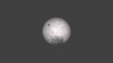 Moon icon animated video Stock Footage 295031738