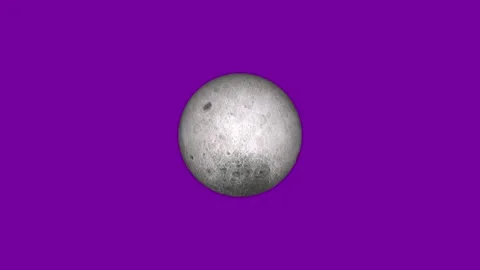 Moon icon animated video Stock Footage 295031754
