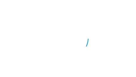 Moon icon animation for video motion graphics Stock Footage 208349811