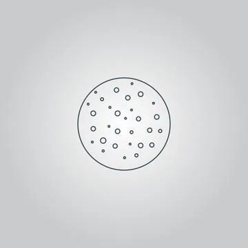 Moon icon Stock Illustration