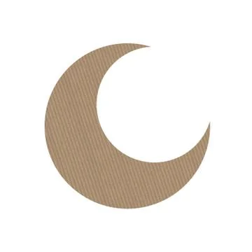 Moon icon. Ilustração Stock