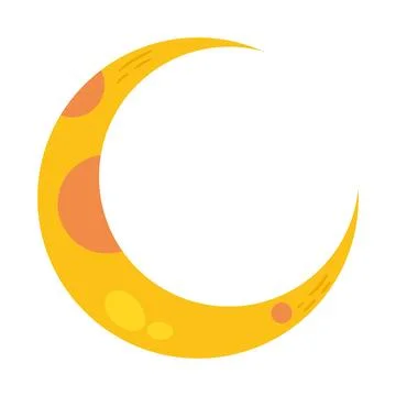 Moon icon image Ilustração Stock
