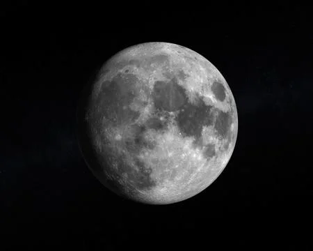 The moon Stock Illustration