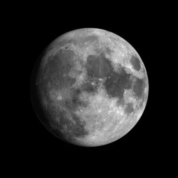 The moon Stock Illustration