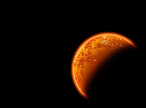 Moon Illustrazione stock