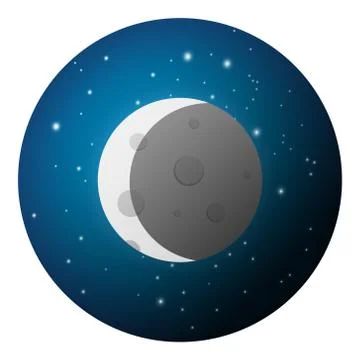 Moon Stock Illustration