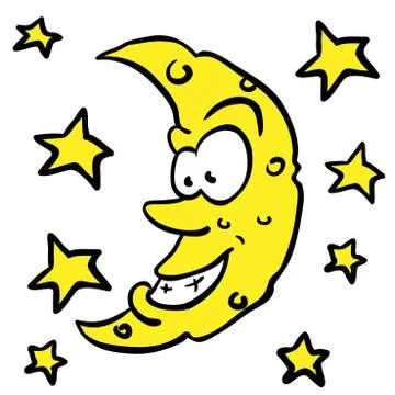 Moon Stock Illustration