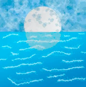 Moon Stock Illustration