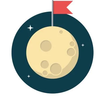 Moon Stock Illustration