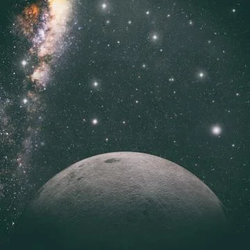 The Moon Stock Illustration