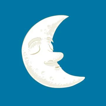 Moon Stock Illustration