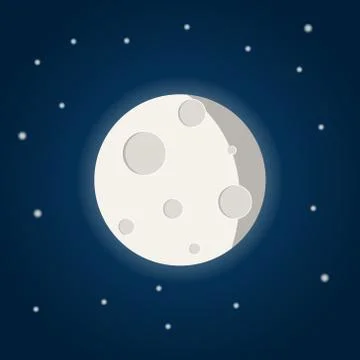 Moon Stock Illustration