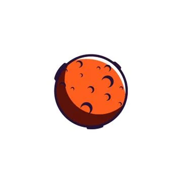 MOON Stock Illustration