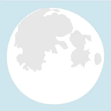 Moon illustration 스톡 일러스트