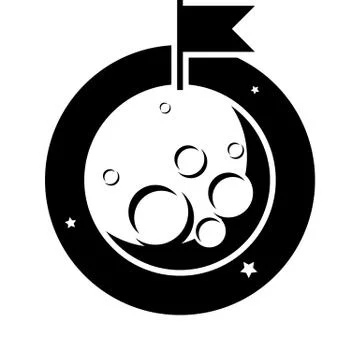 Moon Illustration Stock Illustration