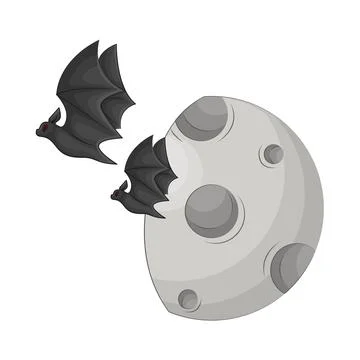 Moon Illustration Stock Illustration