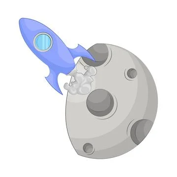 Moon Illustration Stock Illustration