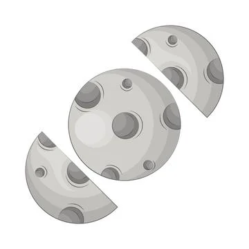 Moon Illustration Stock Illustration