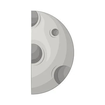 Moon Illustration Stock Illustration