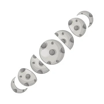 Moon Illustration Stock Illustration