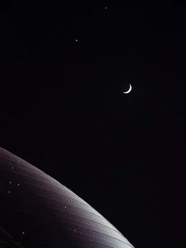 Moon illustration 스톡 사진