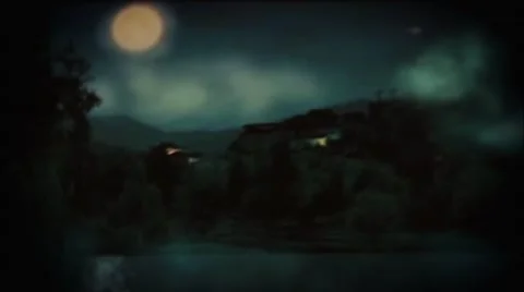 The moon in the jiangnan Video stock 58367839