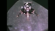 Moon Landing Apollo 12 Stock Footage