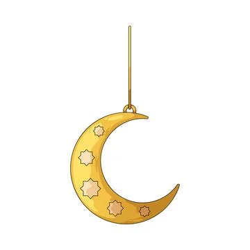 Moon lantern illustration Stock Illustration