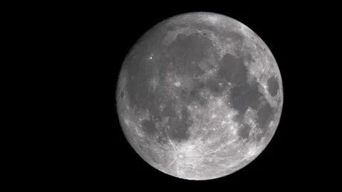 The Moon is large, the Sieg Stock Footage 100149729