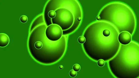 Moon Light Background Rotating Green Moon Light Background Stock Footage 183361267