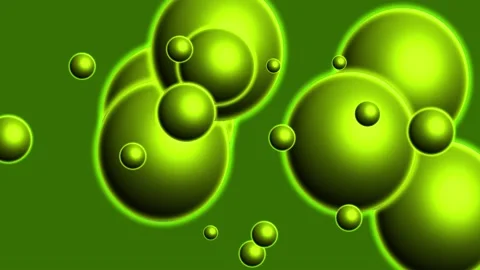 Moon Light Background Rotating Pine Green Light Background Stock Footage 183360024