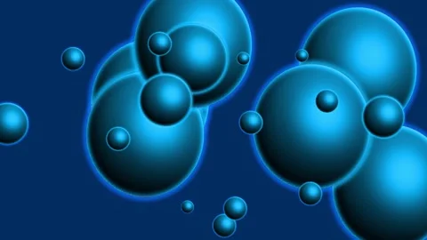 Moon Light Background Rotating  Smalt Blue Moon Light Background Stock Footage 183362683