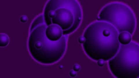 Moon Light Background  Rotating Violet Moon Light Background Stock Footage 183356261