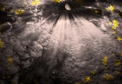 Moon light Stock Illustration