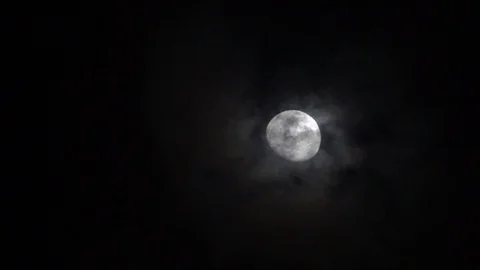 Moon Long Shooting for Backgrounds Video stock 130005737