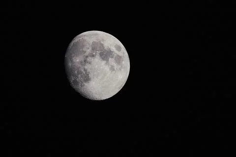 Moon in Mainz, Germany Stock Photos