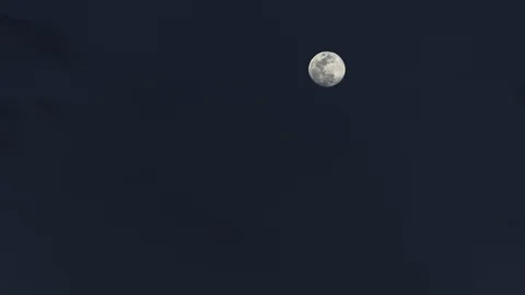 Moon - Moonrise Time Lapse 01 Stock Footage 88215739
