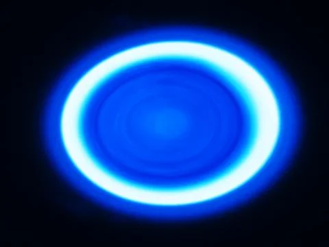 Moon in motion blur background Foto stock