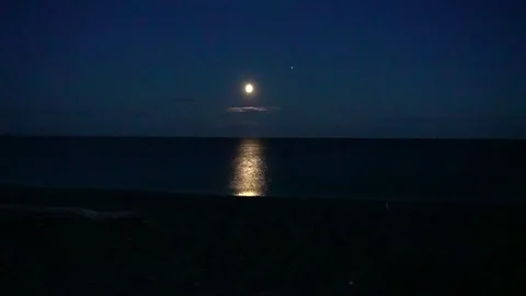 Moon movement Stock Footage 138418157