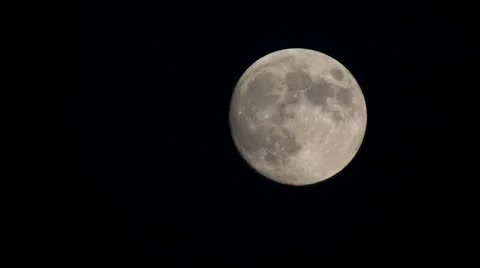 The moon at night 動画素材 11300683