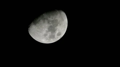 Moon at Night Video stock 54113694