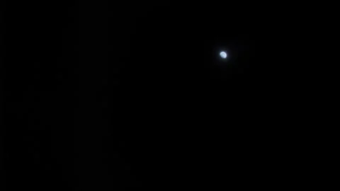 Moon at night. Stock Footage 145697563