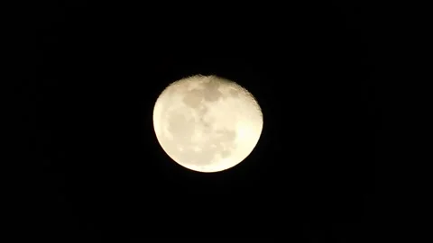 Moon at Night Stock Footage 237154506
