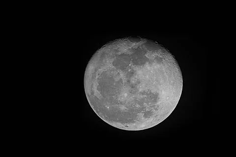 Moon at night Stock Photos