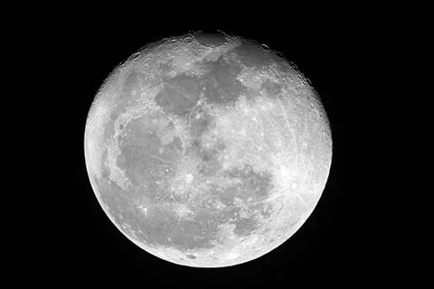 Moon at night Stock Photos
