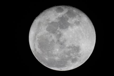 Moon at night Stock Photos