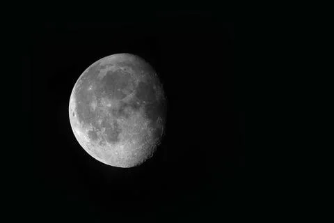 Moon at night Stock Photos