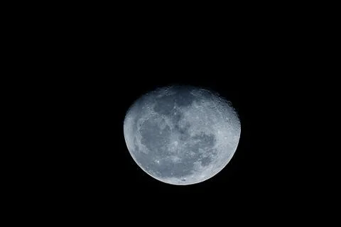 Moon at night Stock Photos